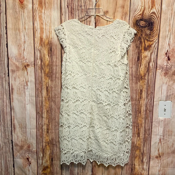 Women’s Forever 21 White Lace Dress  Sleeveless with Liner Size 1X - Picture 3 of 7